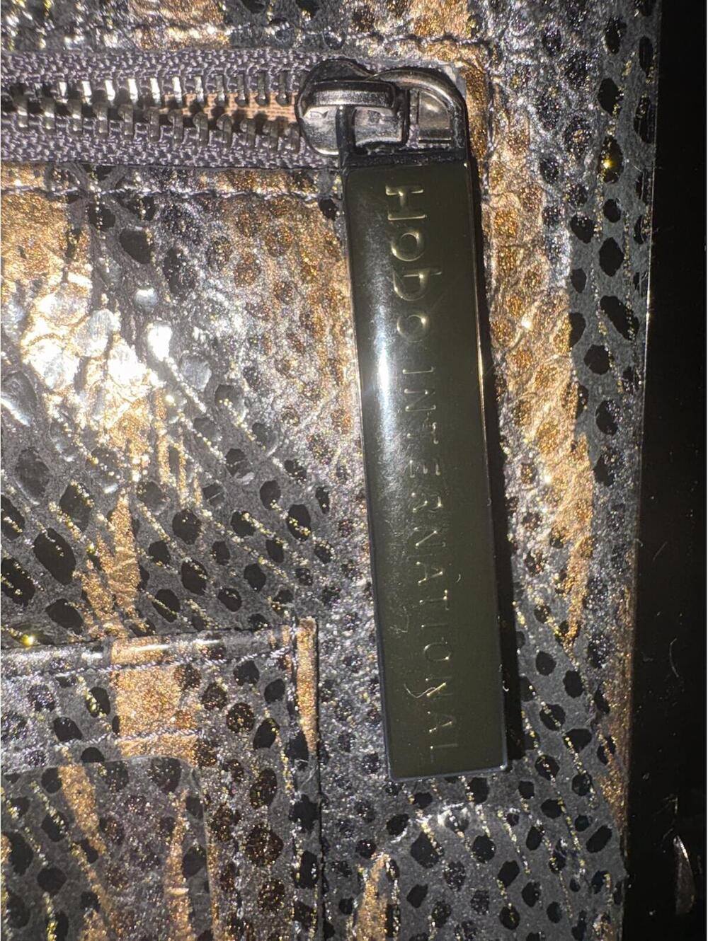 HOBO International Lauren Clutch Wallet Metallic in Limited Edition Snakeskin - Picture 7 of 8